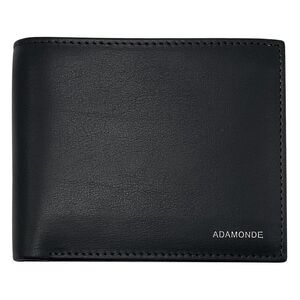 Men's minimalist Dark Gray leather wallet | Slim wallet | New